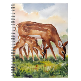 Cuaderno Painted Deer Mom and Baby