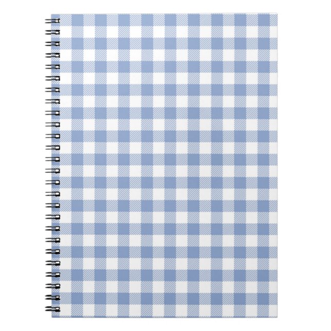 Cuaderno País de Gingham Azul (Frente)