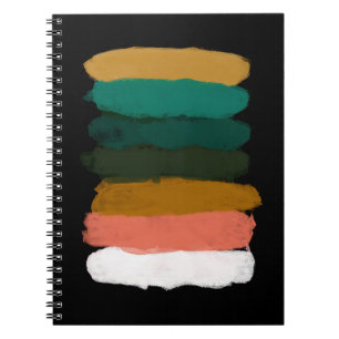 Cuaderno Paisaje abstracto. Versátil fondo artístico. El