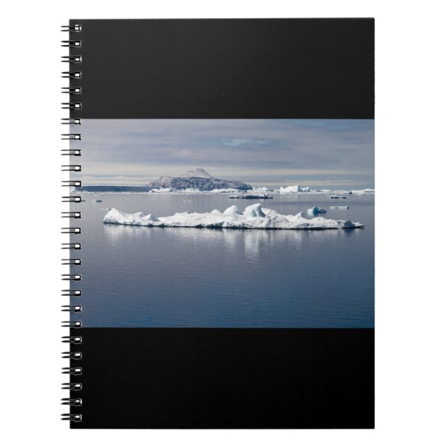Cuaderno Paisaje antártico (Frente)