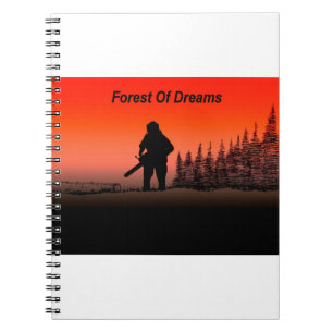 Cuaderno Paisaje de Arborisco Arbórico Tree Surgeon Chainsa