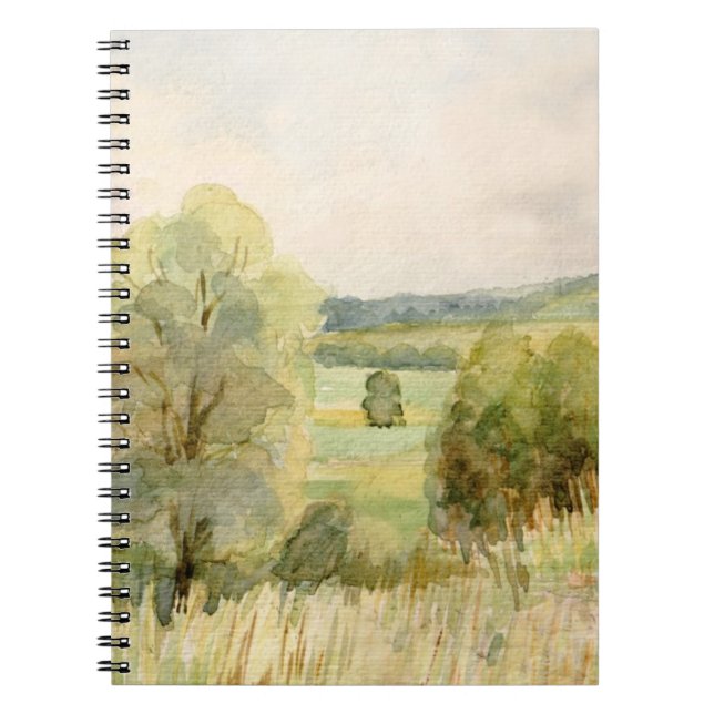 Cuaderno Paisaje de la acuarela (Frente)