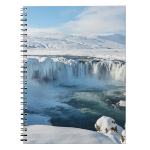 Cuaderno Paisaje de la cascada Godafoss