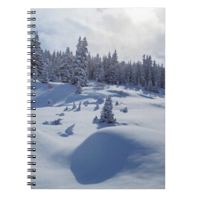 Cuaderno Paisaje de nieve (Frente)