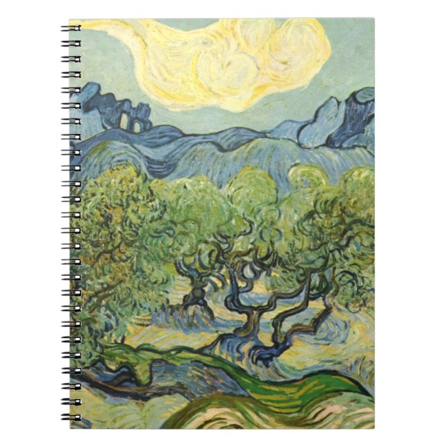 Cuaderno Paisaje de Olive Vincent Willem van Gogh (Frente)