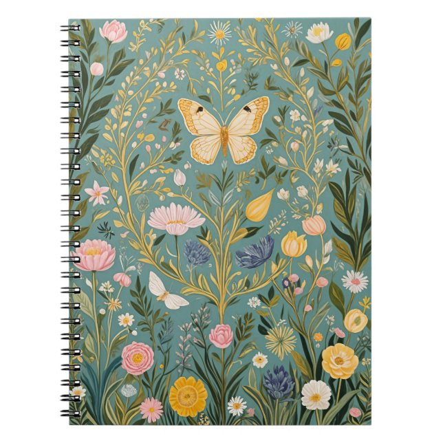Cuaderno Paisaje de sueño fluido (Frente)