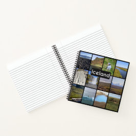 Cuaderno Paisaje de verano de Islandia