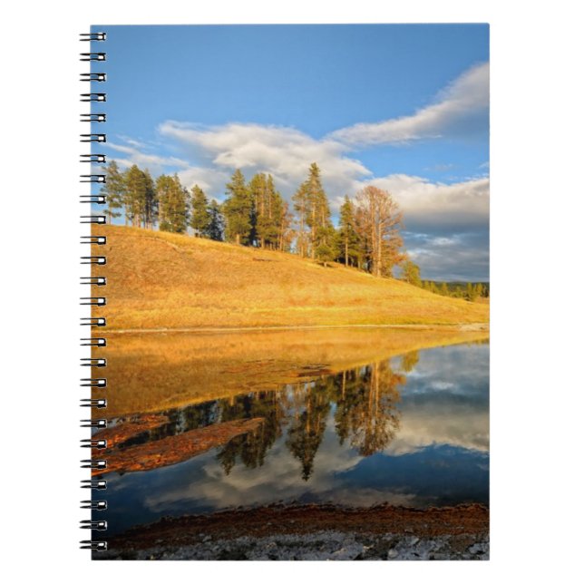 Cuaderno Paisaje de Yellowstone (Frente)