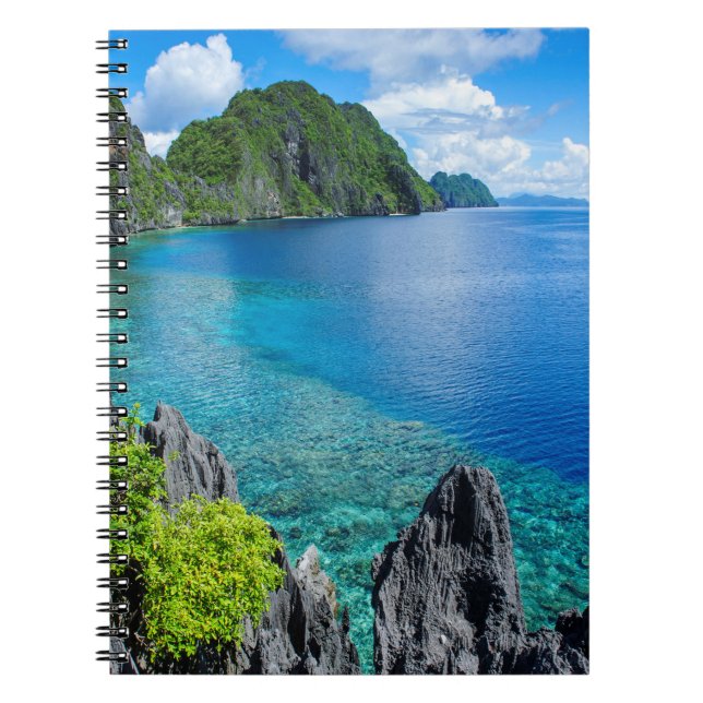 Cuaderno Paisaje del archipiélago de Bacuit (Frente)