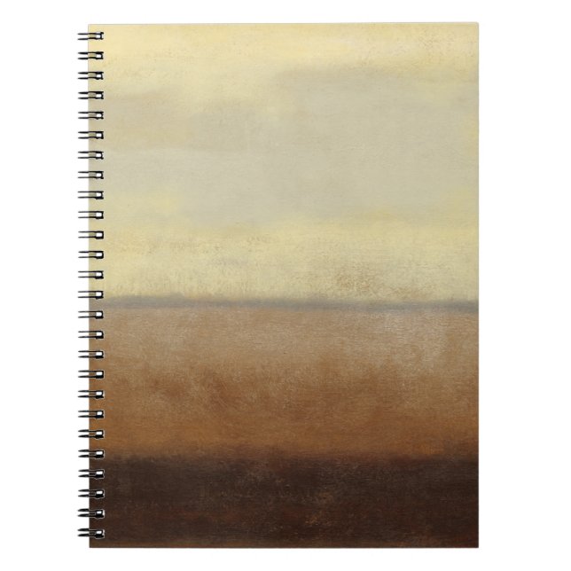 Cuaderno Paisaje del desierto solitario por Norman Wyatt (Frente)
