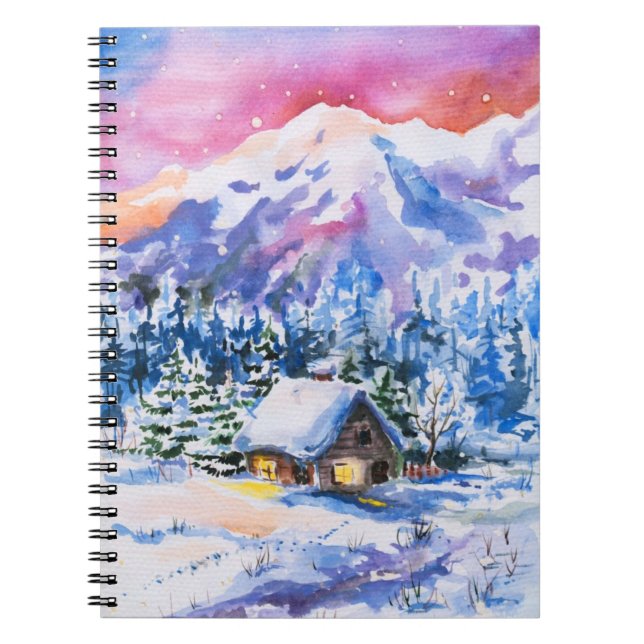 Cuaderno Paisaje del invierno (Frente)