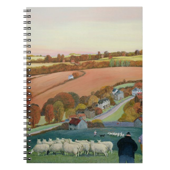 Cuaderno Paisaje del otoño (Frente)