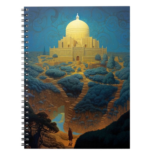 Cuaderno Paisaje del Palacio Surrealista (Frente)