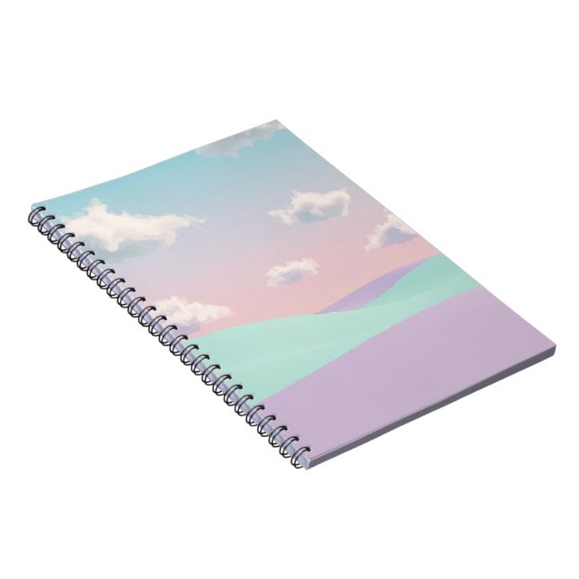 Cuaderno Paisaje del sueño de Pastel (Lado Derecho)