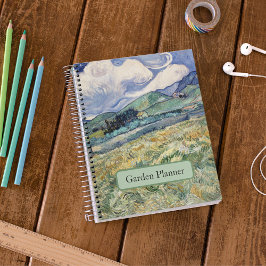 Cuaderno Paisaje desde Saint-Rémy por Vincent Van Gogh