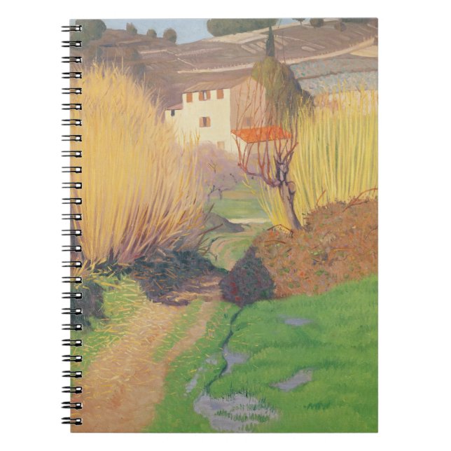 Cuaderno Paisaje en Lagnes, 1921 (Frente)