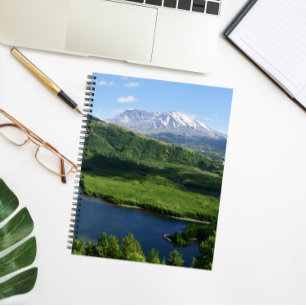 Cuaderno Paisaje Escénico del Lago Coldwater del Monte St H