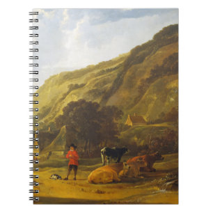 Cuaderno Paisaje fluvial de los conductores Aelbert Cuyp