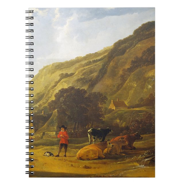 Cuaderno Paisaje fluvial de los conductores Aelbert Cuyp (Frente)