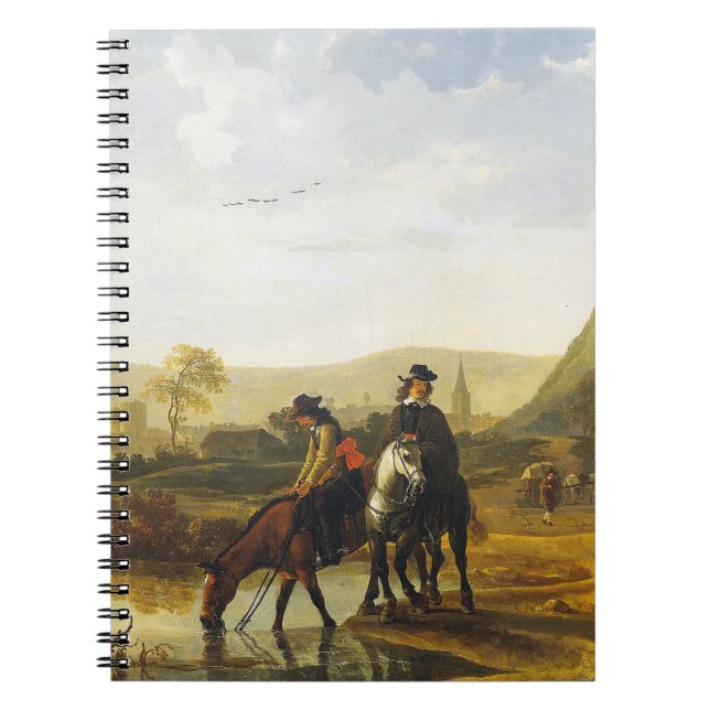 Cuaderno Paisaje fluvial de los conductores Aelbert Cuyp (Frente)