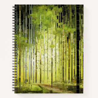 Cuaderno Paisaje Forestal Art Decor Paint Mosaic