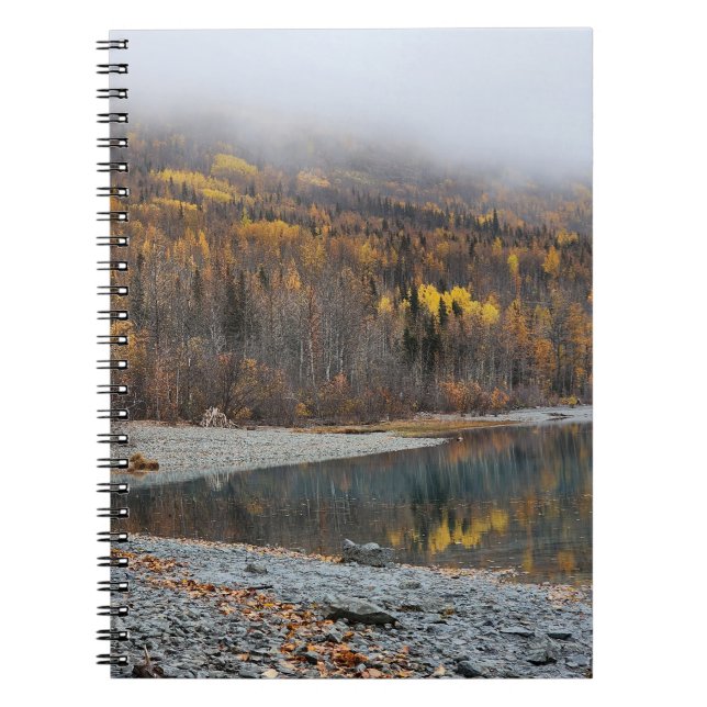 Cuaderno Paisaje forestal de otoño dorado  (Frente)