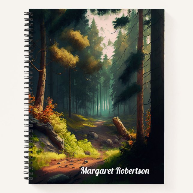 Cuaderno Paisaje Forrest (Anverso)