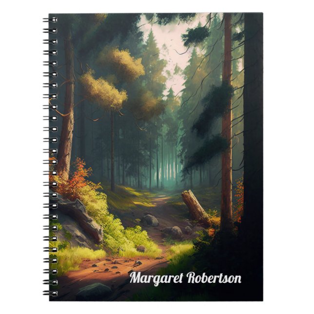 Cuaderno Paisaje Forrest (Frente)