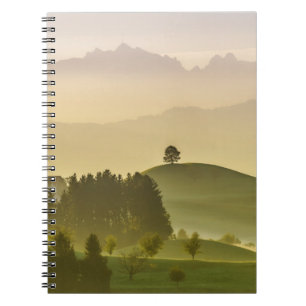 Cuaderno Paisaje idílico Suiza, Säntis