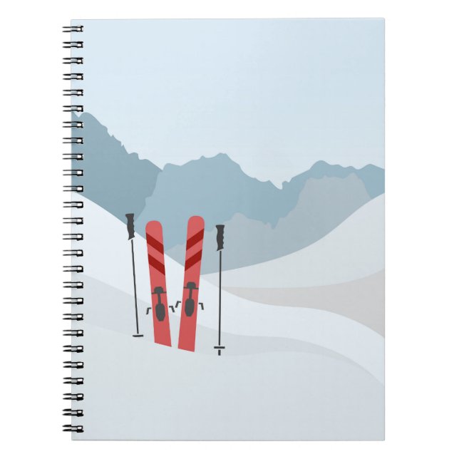 Cuaderno Paisaje invernal (Frente)