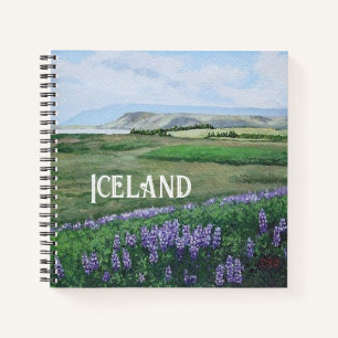 Cuaderno Paisaje islandés por Pola.B.Alex