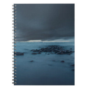 Cuaderno Paisaje marino dramático