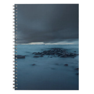 Cuaderno Paisaje marino dramático