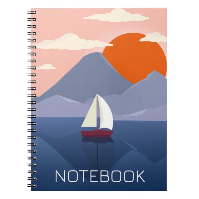Cuaderno Paisaje montañoso (Frente)