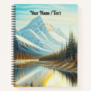 Cuaderno Paisaje natural de Canadá - Arte impresionante de 