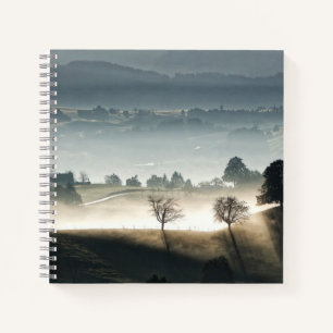 Cuaderno Paisaje rural de Suiza Misty