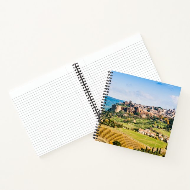 Cuaderno Paisaje sobre Orvieto (Interior)