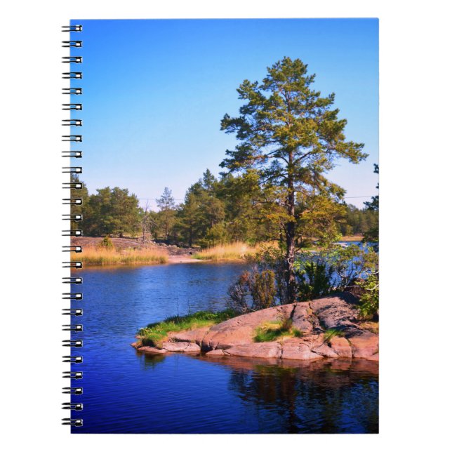 Cuaderno Paisaje sueco, foto (Frente)