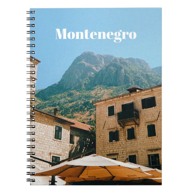 Cuaderno Paisaje urbano de Montenegro (Frente)