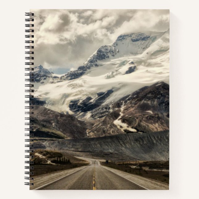 Cuaderno Paisajes de Alberta, Canadá (Anverso)