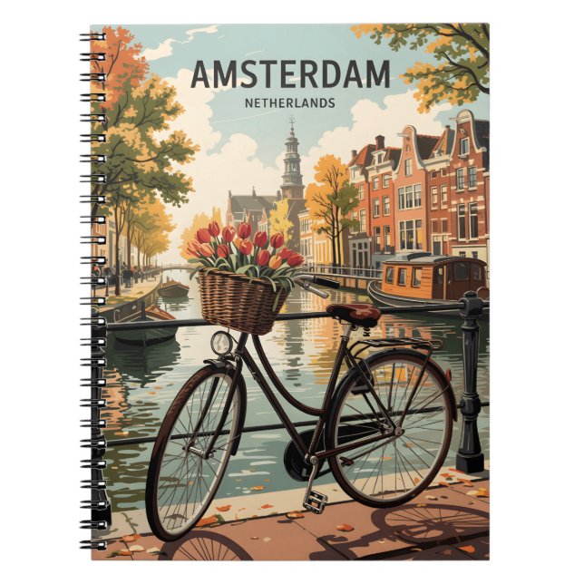Cuaderno Países Bajos de Ámsterdam (Frente)