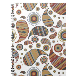 Cuaderno Paisley Notebook