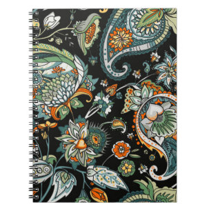 Cuaderno Paisley. Un patrón impecable basado en la tradició