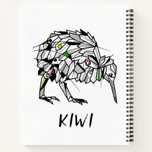 Cuaderno Pajarito geométrico