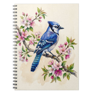 Cuaderno Pájaro Arrendajo Azul