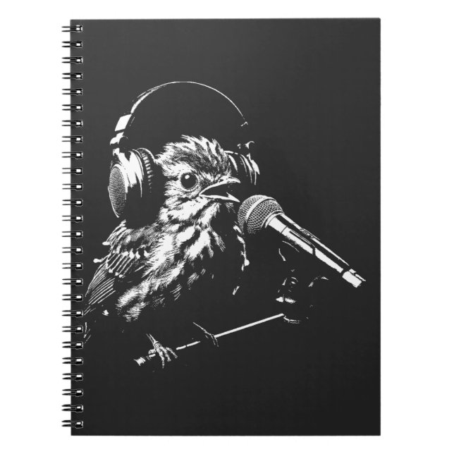 Cuaderno Pájaro Cantando (Frente)