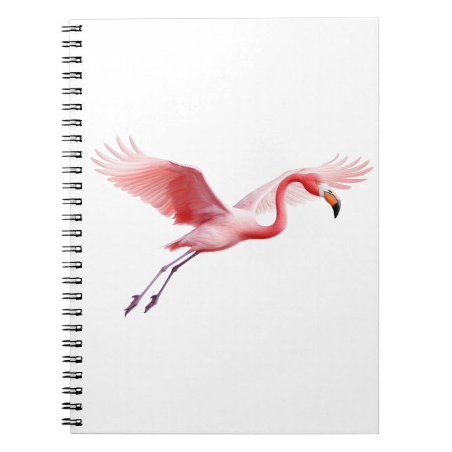 Cuaderno Pájaro de Flamingo (Frente)