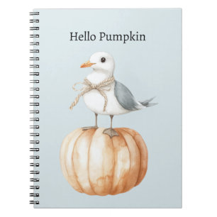 Cuaderno Pájaro en calabaza
