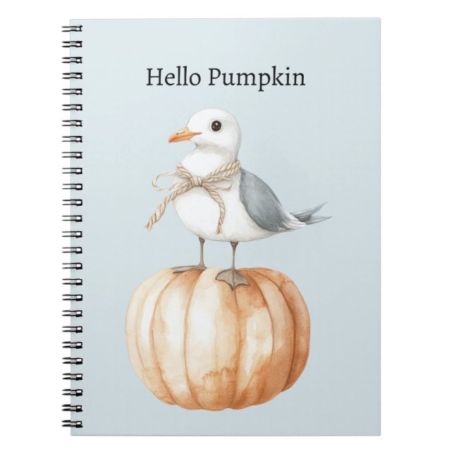 Cuaderno Pájaro en calabaza (Frente)
