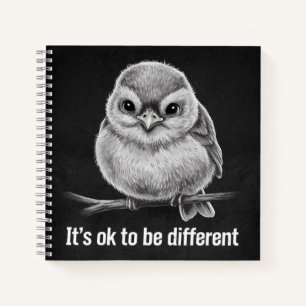 Cuaderno pájaro featerí